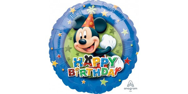 17" Mickey Birthday Stars