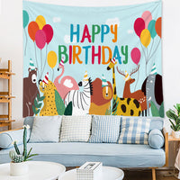 Animal Party Birthday banner