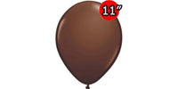 11" Chocolate Brown