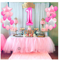Girl's first birthday party theme