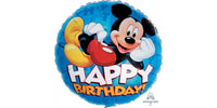 17" Mickey Happy Birthday